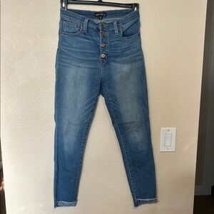 J Crew High Rise Blue Jeans